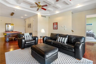 Downstairs entertainmetn area w/ bunk room, study,