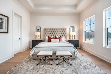 Estimated completion November 30, 2025. Features 3 beds, 3.5 baths, 2 car garage, private driveway, office space, backyard and stainless steel Bosch appliances.