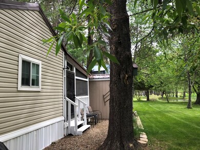 Enclosed back porch