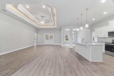 Kitchen and Living Room