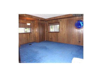 Master bedroom with double closets.