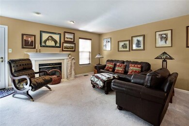 You'll love relaxing by your gas fireplace.