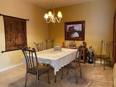 Dining room for entertaining