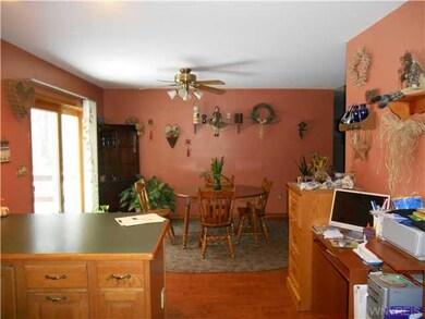 Kitchen Dining From the kitchen, looking into the 