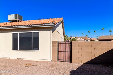 Gate to back yard