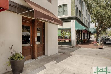 Entrance at 49 Barnard, next to Goose Feathers.