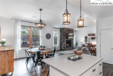 Look across to the dining area from the granite to