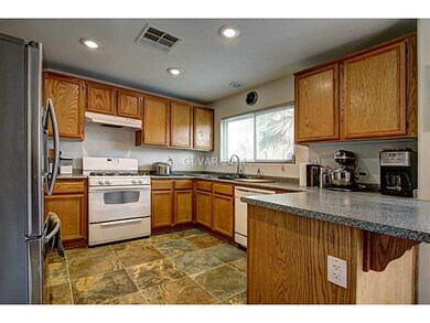Kitchen. New tile in Kitchen