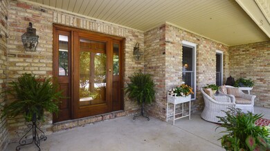 Front Covered Porch with Seating Area