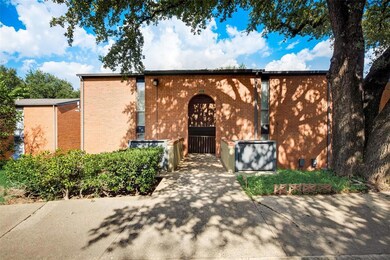 Front of the unit. Located on the east side toward