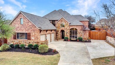 Home boasts 3 living areas plus a study and a 3 car garage. So much space to live in! The double gate to the right of the picture gives access to paved area that is perfect for parking a boat or additional vehicles.
