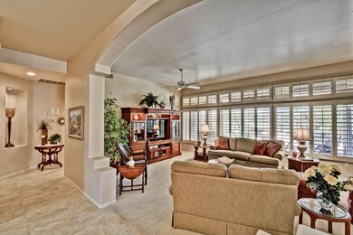 living/family room & hall to master