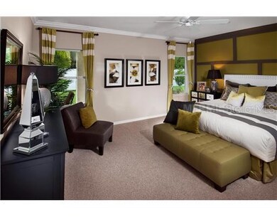 Master Bedroom - Not actual home for sale, picture is model home.