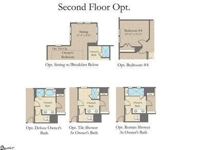 Sitting Room and Bedroom 5 structural options
