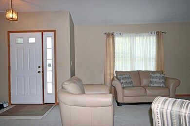 Plush carpet, double windows