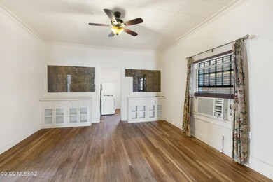 Dining room with built ins
