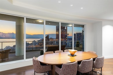 Slow down and enjoy meals together. Space easily accommodates a larger table with more seating. Al fresco dining (adjacent plumbed-gas grill) is on one of the covered terraces.