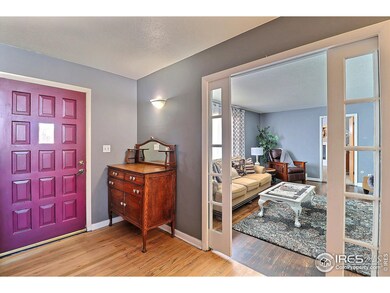 Entry into lower level living room