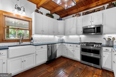 Kitchen with NEW Cafe Appliances
