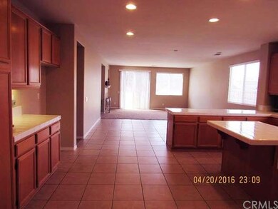 Open Floor Plan of Kitchen, Eating Area and Family Room