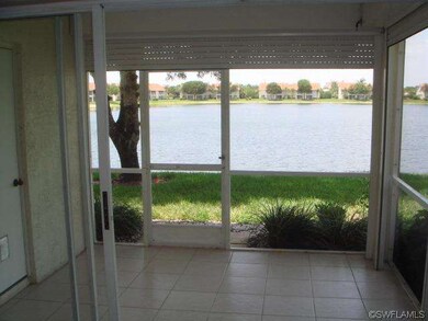 tiled lanai with elec shutters