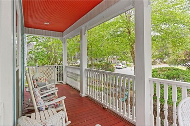 Wrap around front/side porch