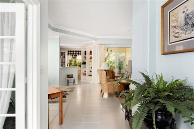 Soft colors and built ins make this open concept s