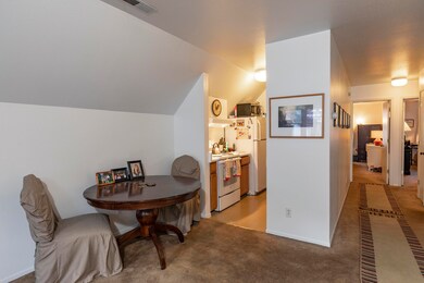 Living area to kitchen