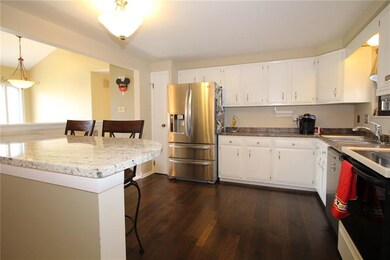 THE KITCHEN WAS REMODELED IN 2016 BY REMOVING THE 