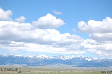 View of Crazy Mountains from Great Escape.