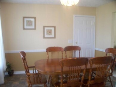 Another view of Diningroom tastefully decorated with new paint