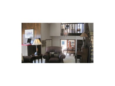 Even the upstairs loft bedroom/office has a view!
