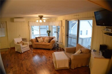 Open, airy and inviting living room on the main fl