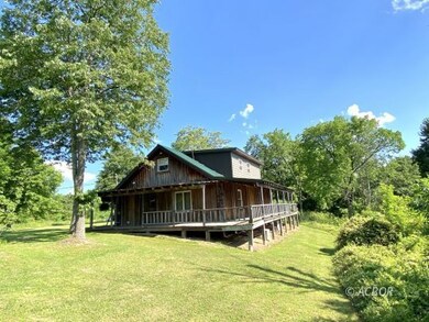 Side and rear of house