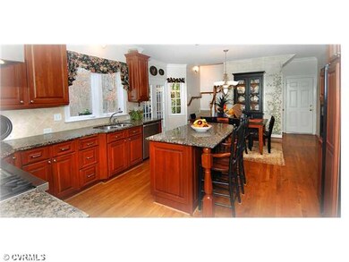 Kitchen - Updated Kitchen with Hardwood Floors, Gr