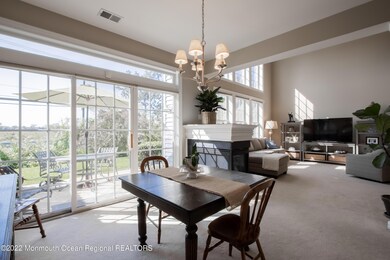 Dining Room with door to patio
