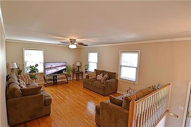 Fresh interior paint and sparkling hardwoods throu
