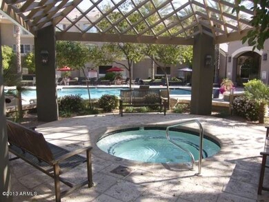 Jacuzzi in community pool