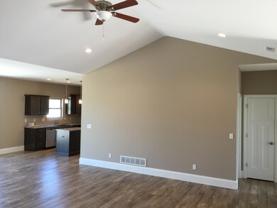 Vaulted ceiling