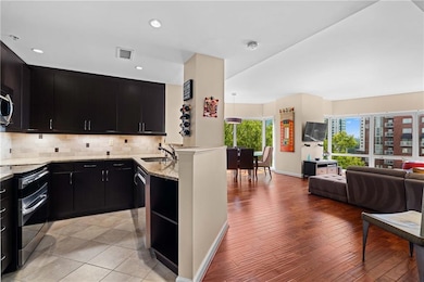 Updated kitchen with plenty of storage