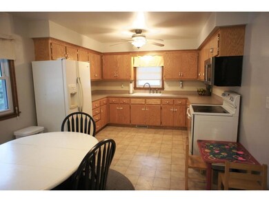 Tons of cabinet and counter space.