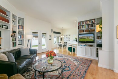 Open & Light with hardwood floors