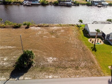 Aerial view featuring a view of the canal