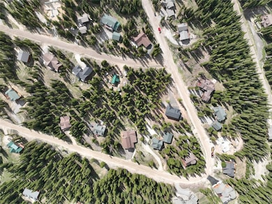 Drone view of neighborhood