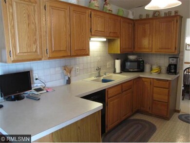 Lovely oak finishes throughout the home.Here: More
