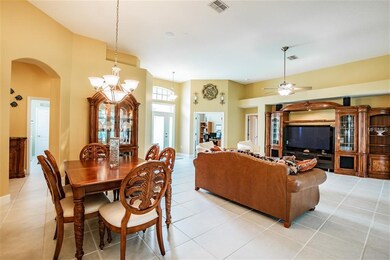 Sought-after open floor plan with easy-care cerami
