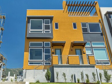 View of front of property with stucco siding
