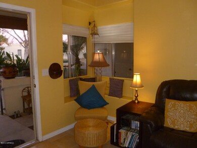 Window Seat in Great Room