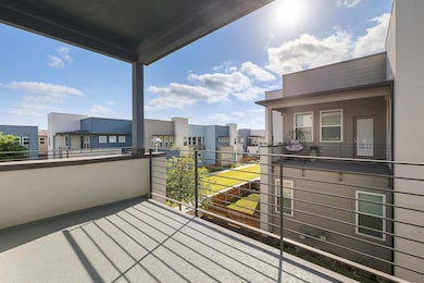 Balcony with a residential view