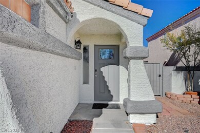 Entrance to the home